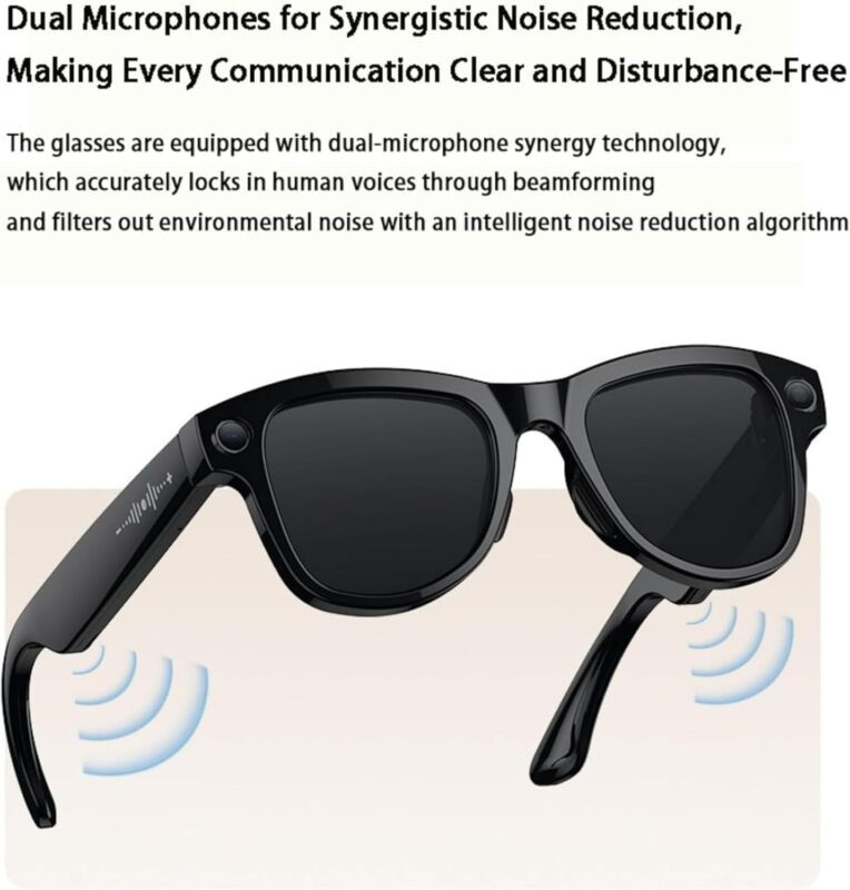 m02 ultra smart glasses detail view for visual comparison