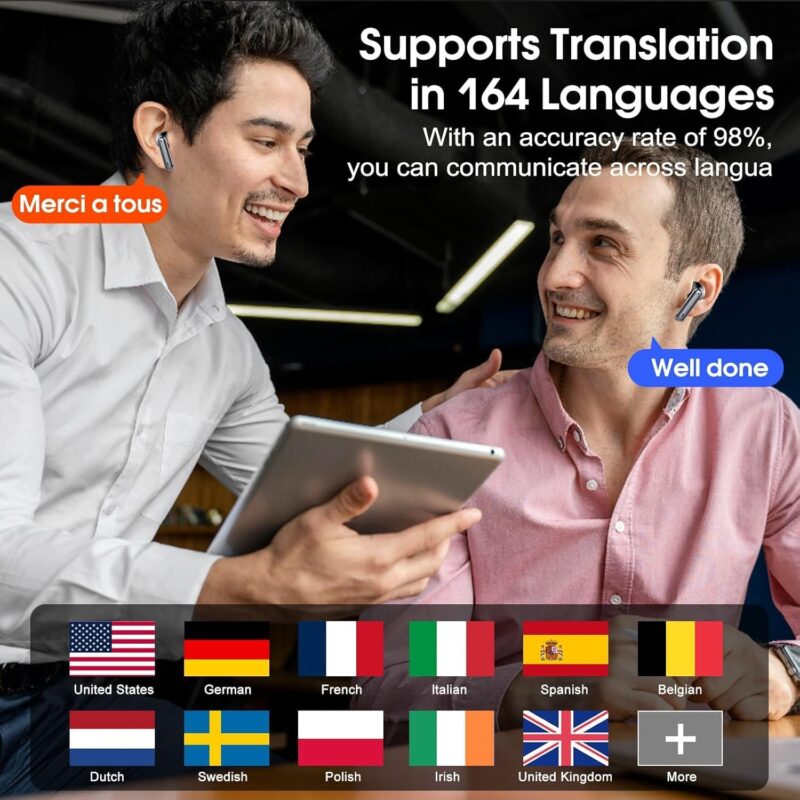translation earbuds real time product image 2