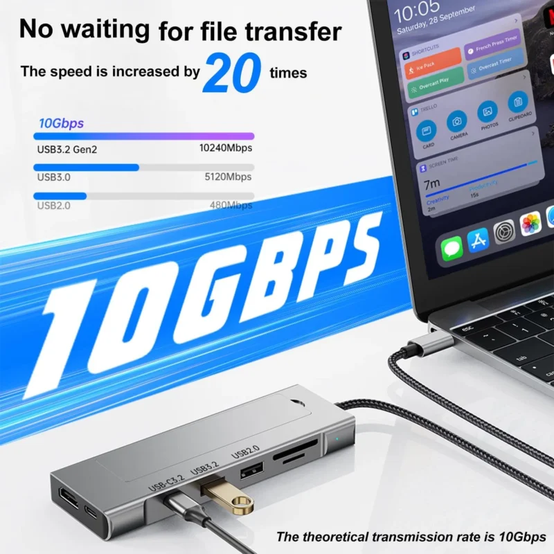 usb hub nvme ssd accessory and feature image