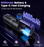 car vacuum portable cordless close-up photo