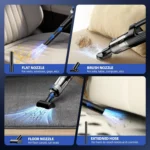 monozel car vacuum portable size and design view