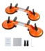 Two stone seam setter tools with 5 in vacuum suction cups and adjustable bodies